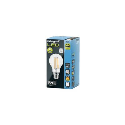OMNI FILAMENT GLS BULB B22 1521LM 11.2W 2700K DIMMABLE 320 BEAM CLEAR INTEGRAL
