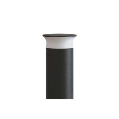 OUTDOOR BOLLARD IK08 800MM IP65 420LM 9W 3000K DARK GREY INTEGRAL
