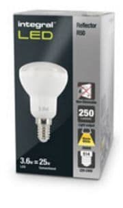 R50 Reflector LED Bulb | 25W Equivalent  | Warm White | E14 Non-Dimmable Lamp