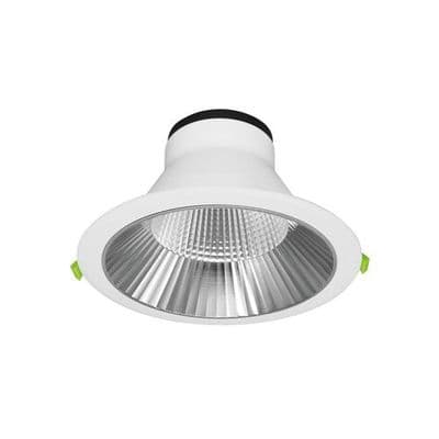 RECESS PLUS 200MM CUTOUT 35W 4200LM 120LM/W CCT ADJUSTABLE 3000/4000K 55 BEAM IP54 NON DIMM 220-240V