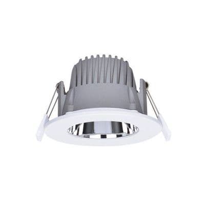 RECESS PRO DOWNLIGHT 90MM CUTOUT 10W 1000LM 100LM/W 4000K 65 BEAM IP44 NON-DIMM WHITE