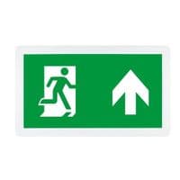 SLIMLINE 2 EMERGENCY EXIT SIGN 24m VIEWING 3.3W 3HR MAINTAINED OR NON-MAINTAINED MANUAL TEST CW UP A
