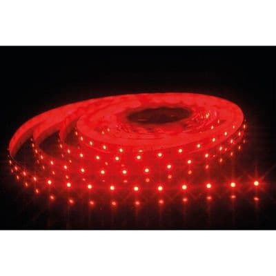 STRIP IP33 5M RED 12V 6W/M 60LEDS/M 8MM WIDTH 115 BEAM BOX PACK INTEGRAL