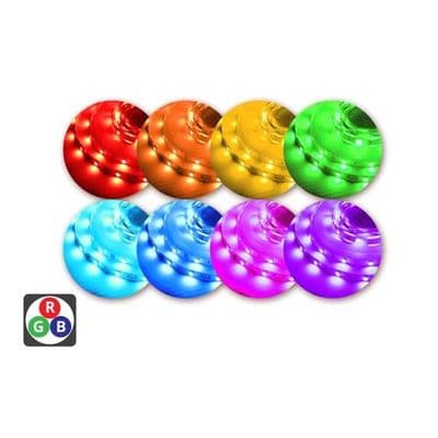 STRIP IP33 5M RGB 24V 8.64W/M 30LED/M 10MM WIDTH 115 BEAM BAG PACK INTEGRAL