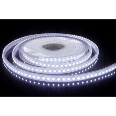 STRIP IP67 5M 6500K 12V 8W/M 620LM/M 120LED/M 10MM WIDTH 115 BEAM BAG PACK INTEGRAL