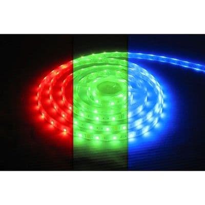 STRIP IP67 5M RGB 24V 8.64W/M 30LED/M 12MM WIDTH 115 BEAM BAG PACK INTEGRAL