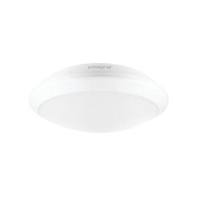 TOUGH SHELL+ BULKHEAD EMERGENCY 3HR 308MM DIA IP66 1400LM 15W 4000K IK10 110 BEAM NON-DIMM WHITE 93L