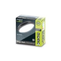 TOUGH SHELL+ BULKHEAD EMERGENCY 3HR 350MM DIA IP66 2400LM 24W 4000K IK10 120 BEAM NON-DIMM WHITE 100