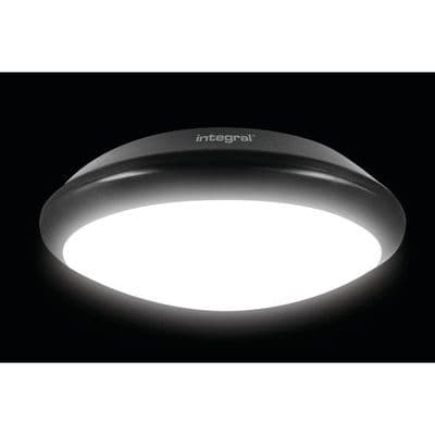 TOUGH SHELL+ BULKHEAD EMERGENCY 3HR 350MM DIA IP66 2400LM 24W 4000K IK10 120 BEAM NON-DIMM WHITE 100