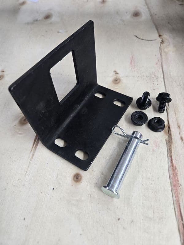 Clevis end frame bracket
