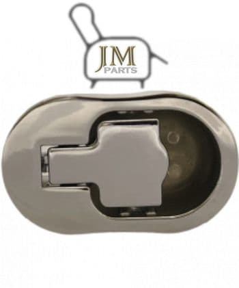 JM01 chrome metal recliner handle