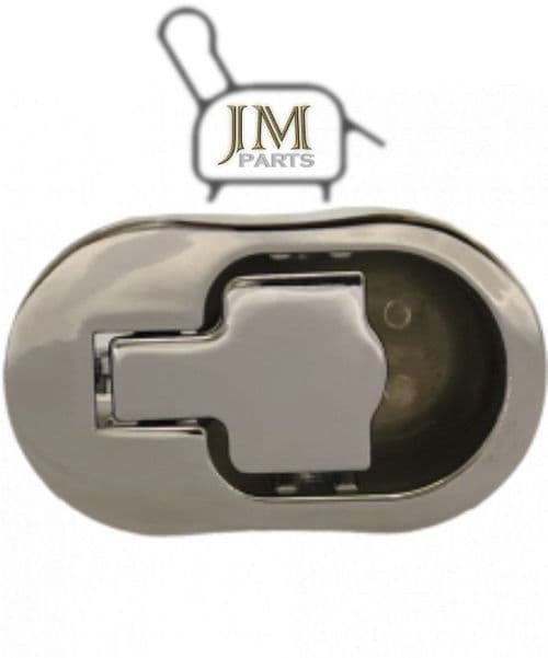 JM01 chrome metal recliner handle