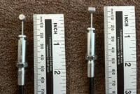 JM04 RECLINER CABLE 'dogleg end'