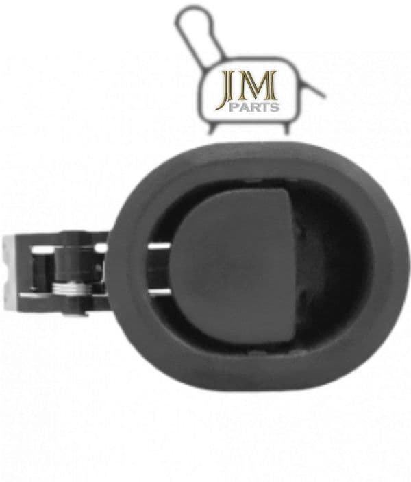 JM08 black plastic recliner handle