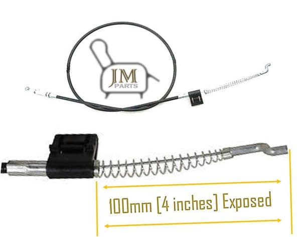 JM09 RECLINER CABLE 'dogleg end type'