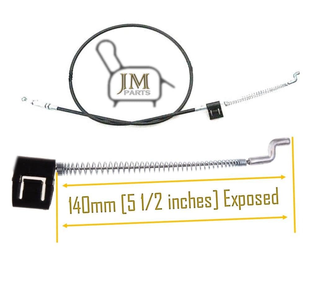 JM11 RECLINER CABLE dogleg end