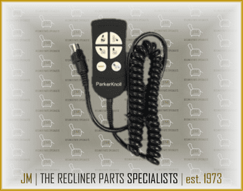 JM149 - Parker knoll 6 button handset [9pin plug connector]