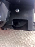 JM18 black plastic recliner handle