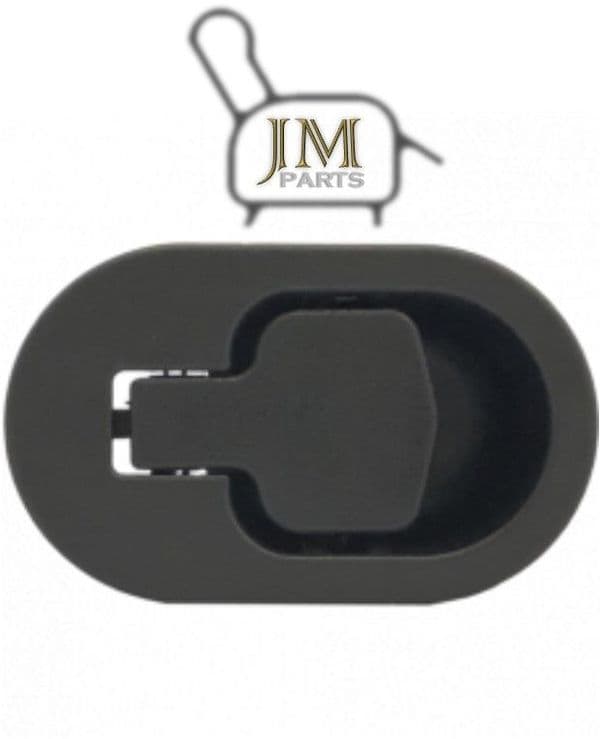 JM18 black plastic recliner handle