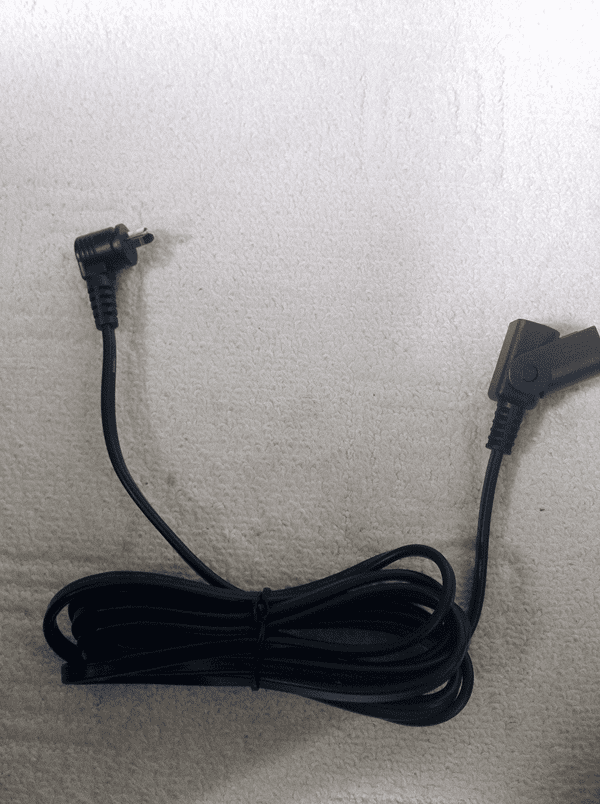 JM74- 2 pin dewert extention lead