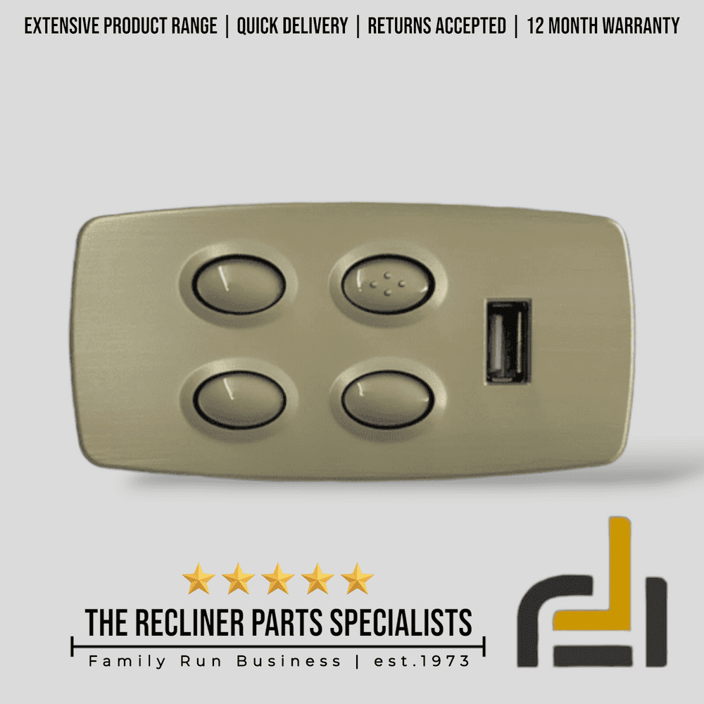 JM81/4 - usb side switch buttons left and right hand facing available