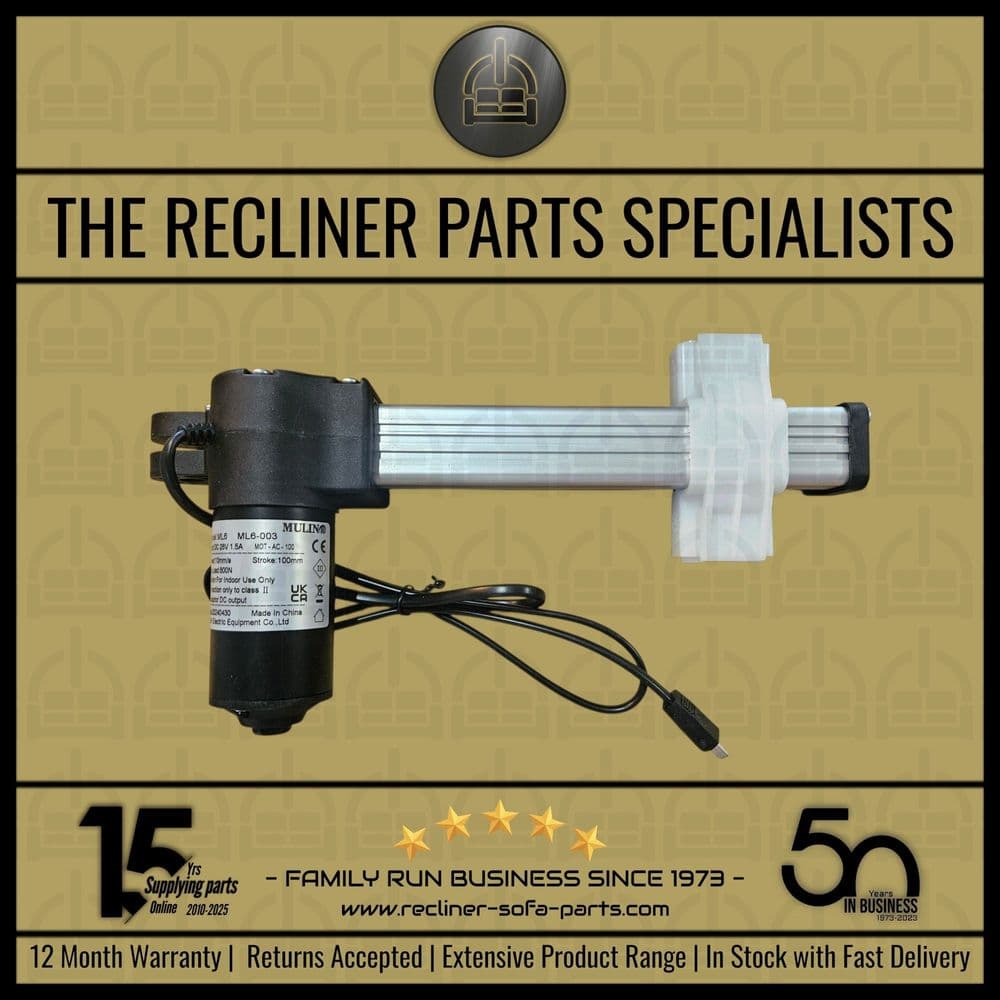 ML6-003 Mulin Recliner Actuator [singe lead]