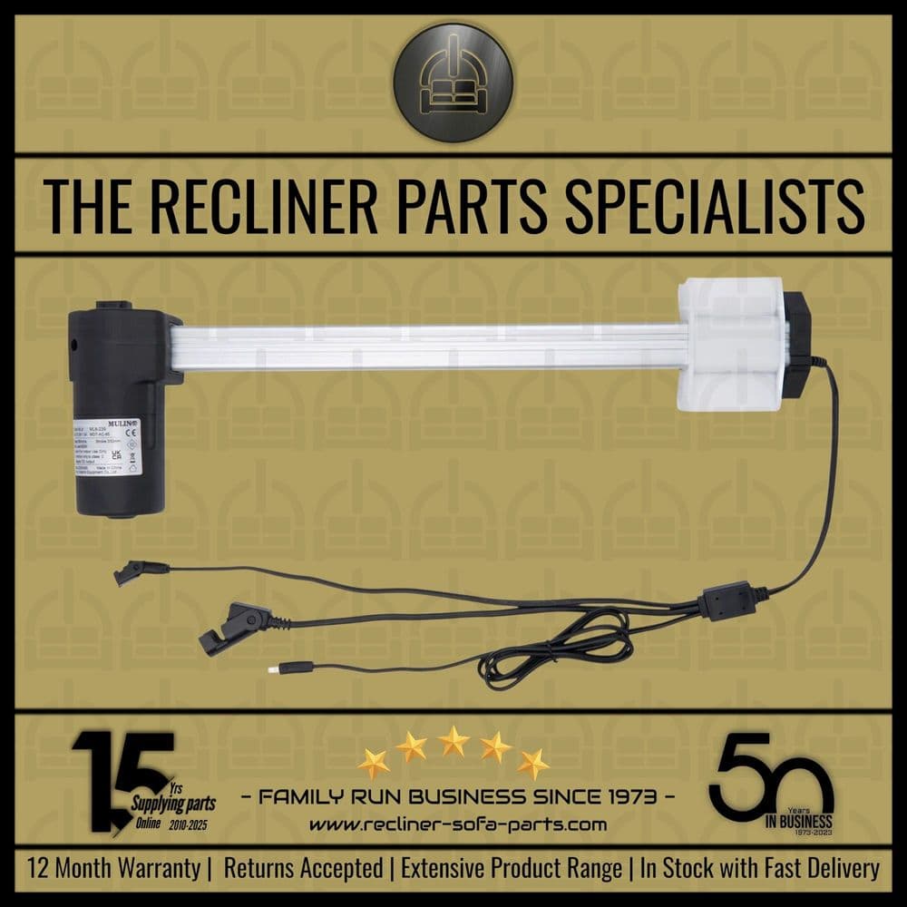 Mulin ML8-239 recliner actuator [ 3 Leads ]