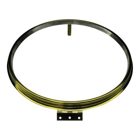 10" Spun Brass Bezel