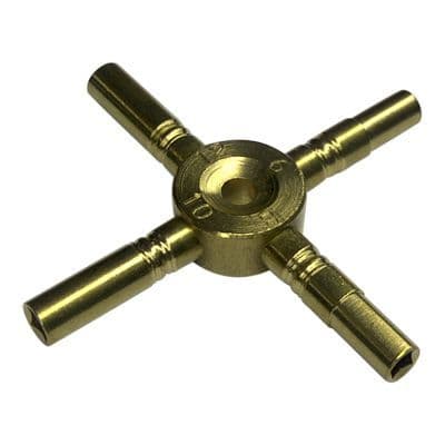 Brass Star Key 6,8,10,12