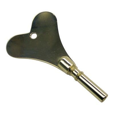 Heart Shaped Bracket Clock Keys No8 (4.00mm)