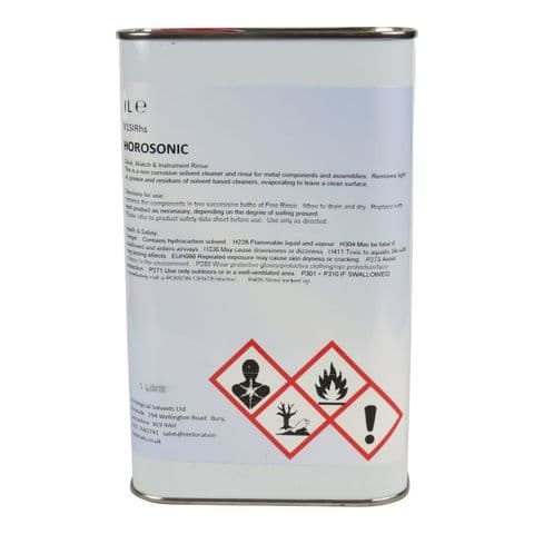 HOROSONIC Clock, Watch and Instrument Rinse 1lt