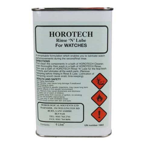 HOROTECH Rinse 'N' Lube For WATCHES 1lt