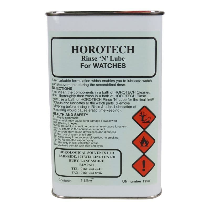 HOROTECH Rinse 'N' Lube For WATCHES 1lt