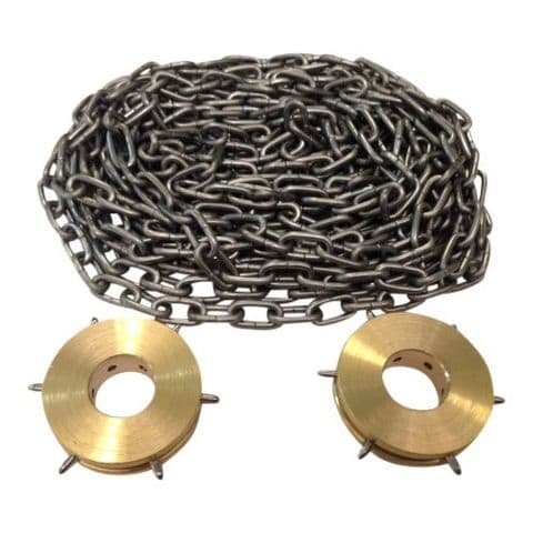 Longcase Chain & Sprocket Set (No Centres)