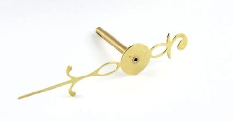 Longcase Seconds Hands - Brass