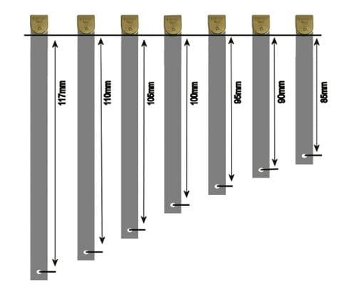Longcase Suspensions cut to length