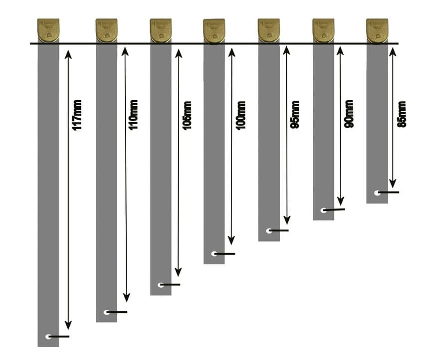 Longcase Suspensions cut to length