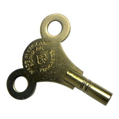 No2(2.80mm) Brass Clock Key