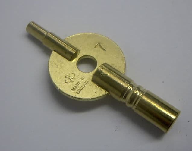 No8(4.00mm) Carriage Clock Key.