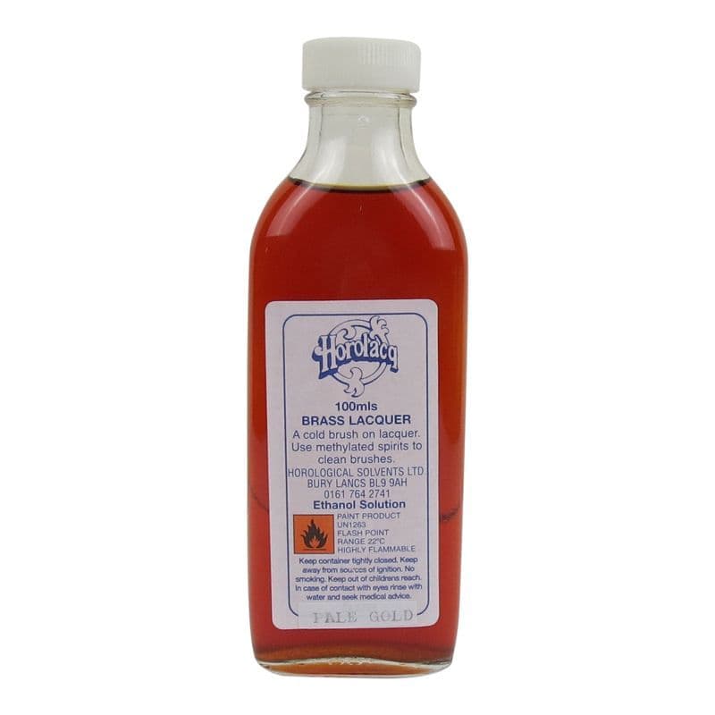 Pale Gold Brush On Lacquer