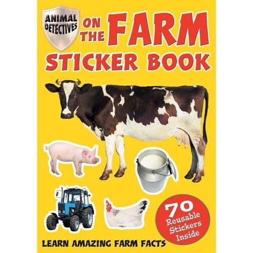 Animal Detective - Farm Sticker Book