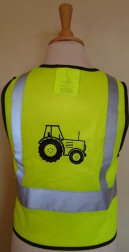 British Country Collection Tractor Hi-Viz Vest