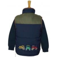 British Country Collection Tractor Tweed Yoke Gilet
