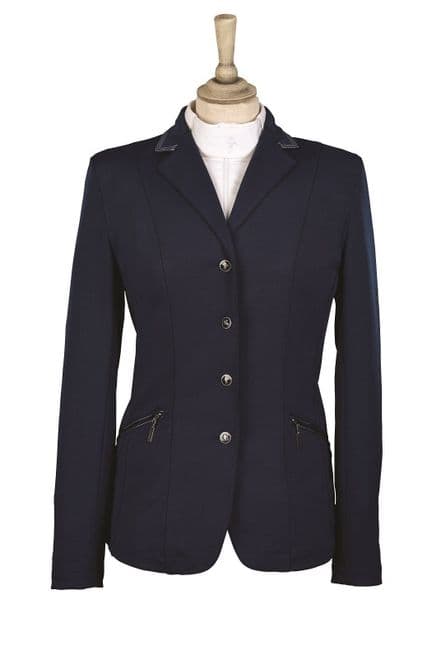 Caldene 'Cadence' Stretch Girl's Competition Jacket in Navy