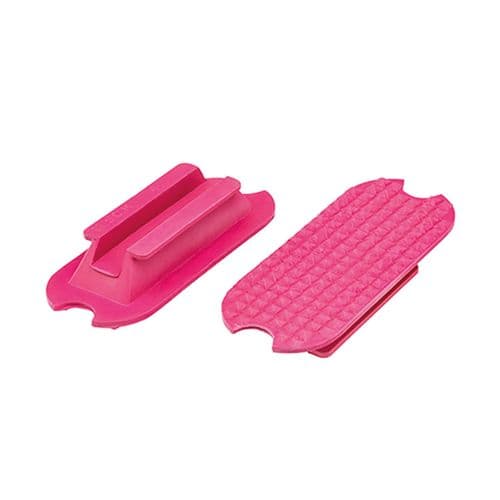 Cottage Craft Fillis Stirrup Treads in Pink