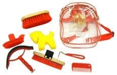 Cottage Craft Grooming Kit in Red
