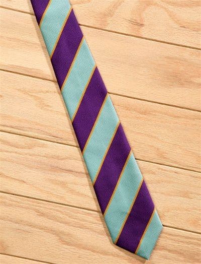 Traditional Pony Club Tie in cadet size for your junior riders. JollyTots Equestrian.
