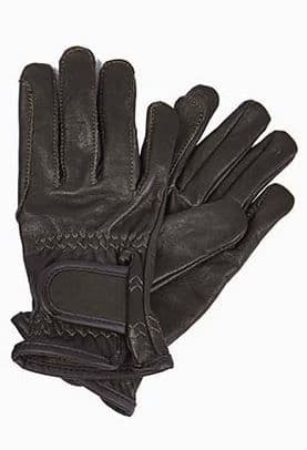 Elico Chatsworth Leather Gloves in Brown
