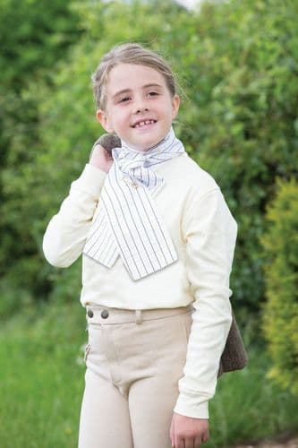 Equetech Junior Foxhunter Shirt in Buttermilk