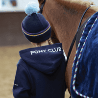 Equetech Official Pony Club Recycled Knit Pom Hat